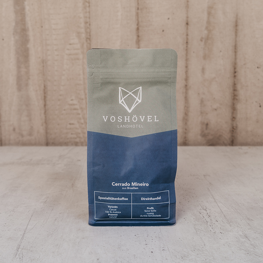 Packung mit Kaffeebohnen