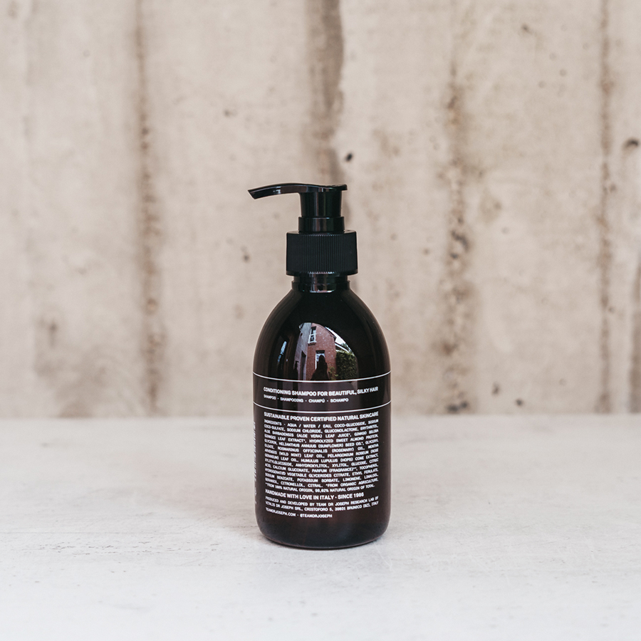 Team Dr. Joseph Shampoo Rückseite