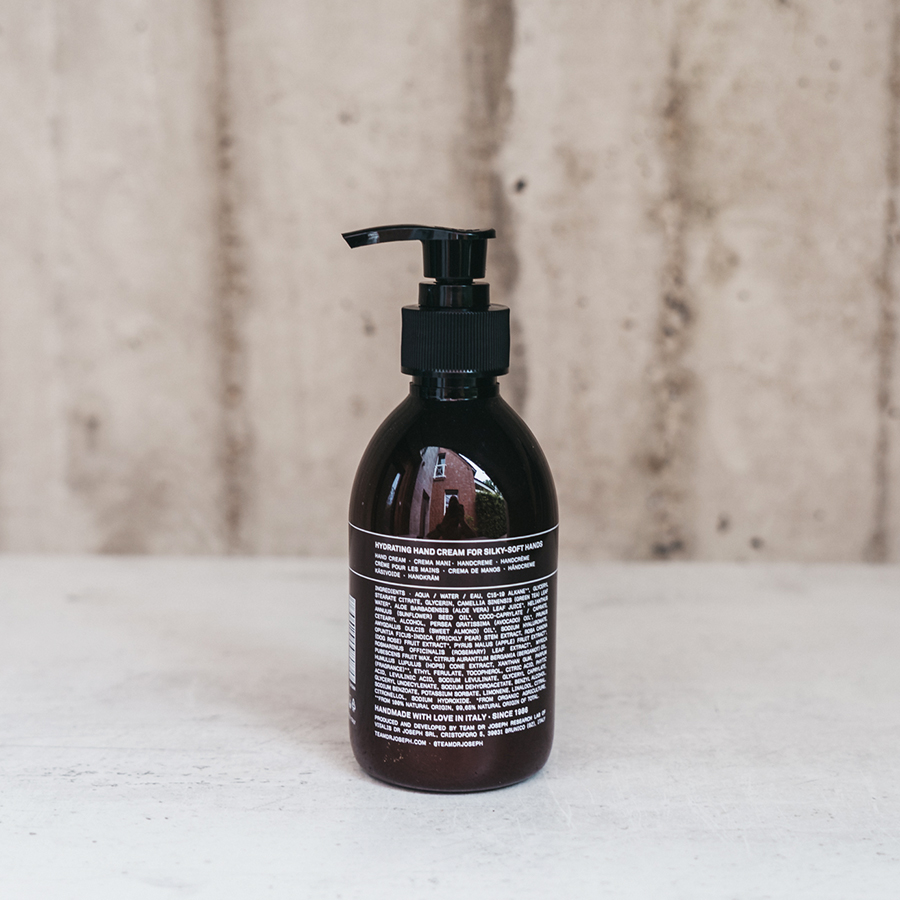 Team Dr. Joseph Handcreme Rückseite